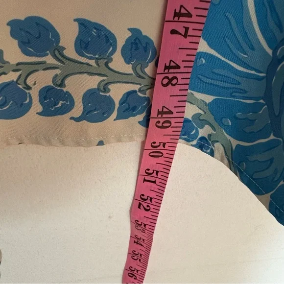 Tuckernuck Floral Blue and White Long Sleeve Dress - Picture 11 of 13